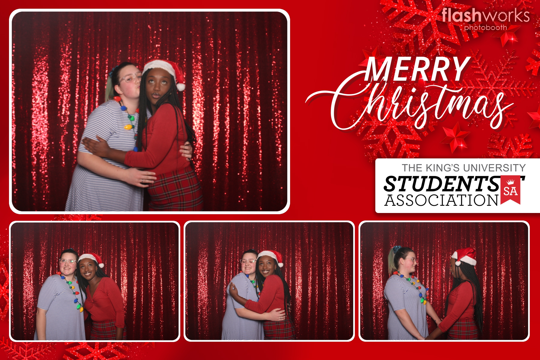 Kings Christmas Party | View more photos from the event at gallery.flashworksphotobooth.com/u/FlashworksPhotoboothInc/Kings-Christmas-Party